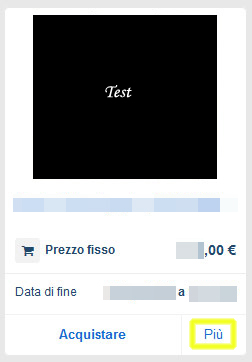 Come inserire un venditore in Lista Nera Supporto Italiano